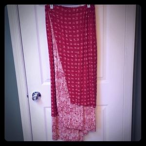 Faux Wrap Skirt